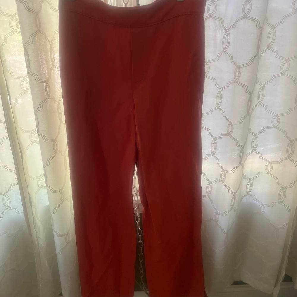 Vibrant Red Pants